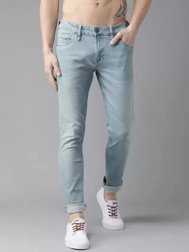 Skinny Men Blue Jeans