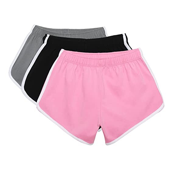 fasla Women's Cotton Shorts Pack of 3