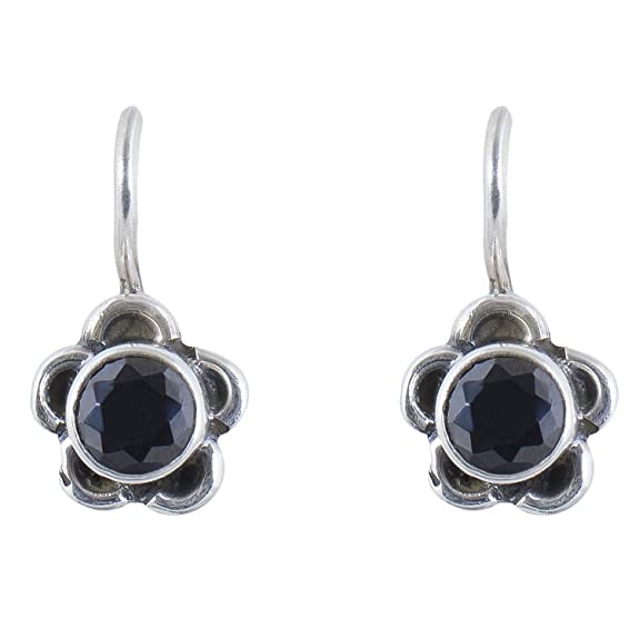 Silverwala 925-92.5 Sterling Silver Pearl, Ruby, Cubic Zirconia, Onyx, Emerald, Turquoise, Stone Fashion Stud Earring drops danglers for Women and GirlS